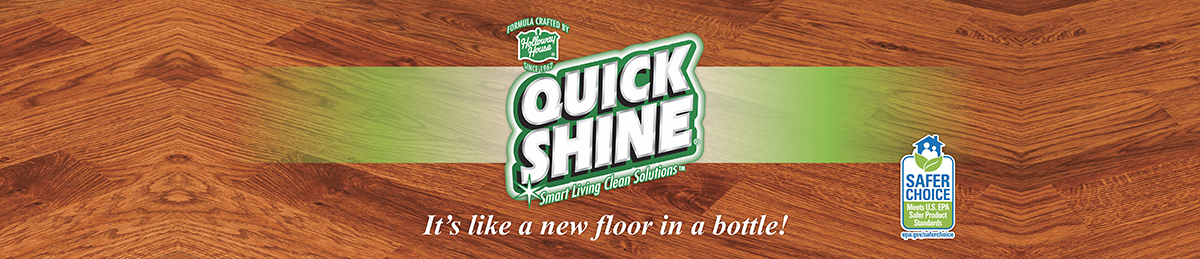 Quick Shine grindų atnaujinimo ir priežiūros priemonės
